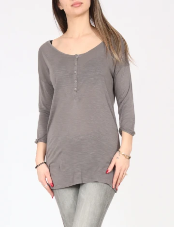 Bluza Pull&Bear, gri