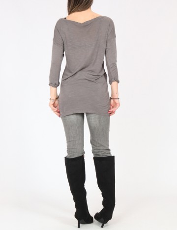 Bluza Pull&Bear, gri