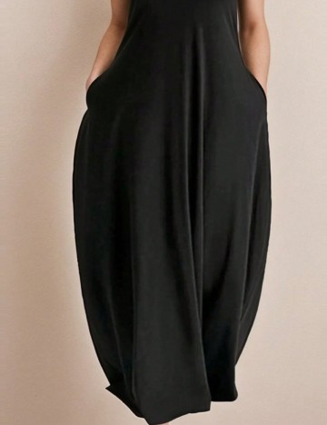 Rochie lunga SHEIN CURVE, negru