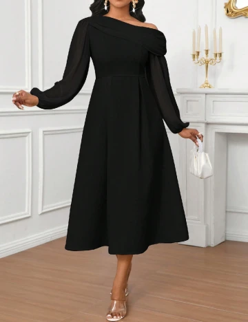 Rochie medie SHEIN, negru