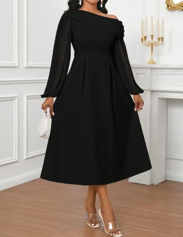 Rochie medie SHEIN, negru