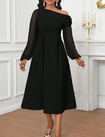 Rochie medie SHEIN, negru