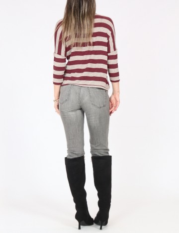 Bluza Zara, visiniu/gri