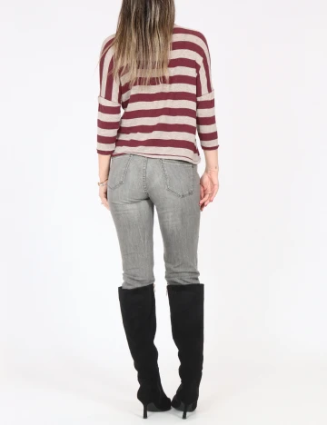 Bluza Zara, visiniu/gri