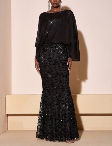 
						Rochie lunga SHEIN, negru