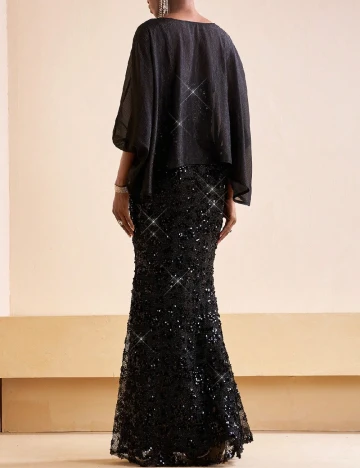 Rochie lunga SHEIN, negru