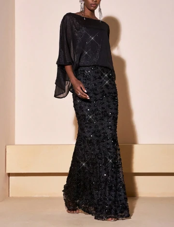 Rochie lunga SHEIN, negru