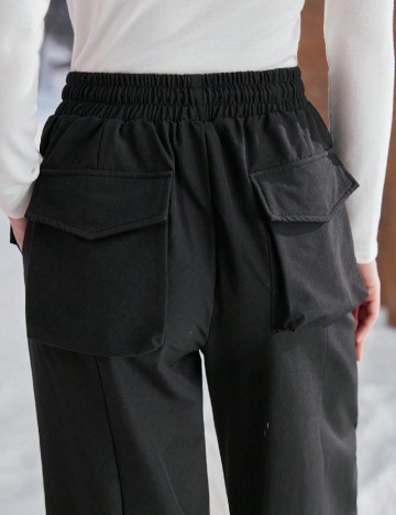 Pantaloni In My Nature, negru