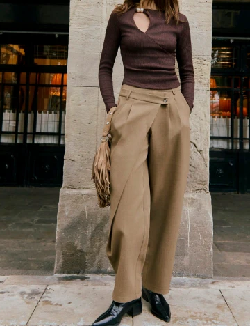 Pantaloni SHEIN, kaki