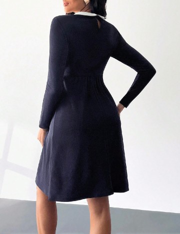 Rochie scurta SHEIN Maternity, bleumarin