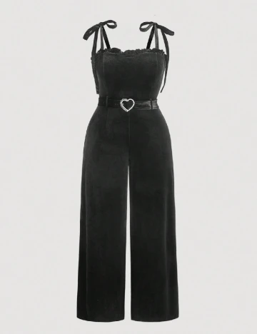 Salopeta SHEIN CURVE, negru