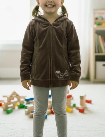 Hanorac Zara, verde inchis