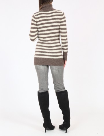 Bluza Zara, maro/ecru