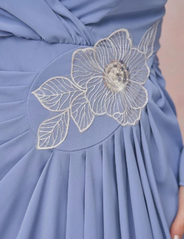 Rochie lunga SHEIN CURVE, albastru