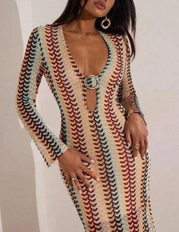 Rochie lunga SHEIN, mix culori