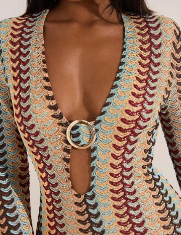 Rochie lunga SHEIN, mix culori