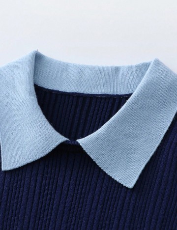 Rochie scurta SHEIN, bleumarin