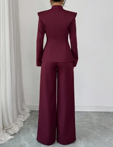 Compleu SHEIN, visiniu