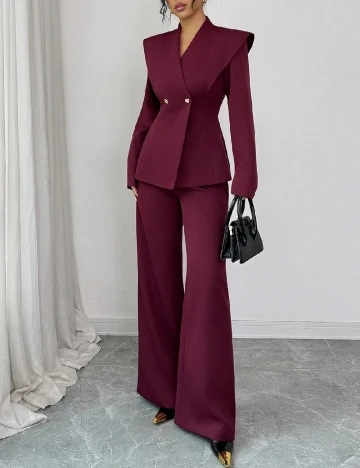 Compleu SHEIN, visiniu