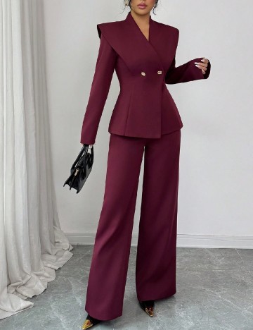 Compleu SHEIN, visiniu