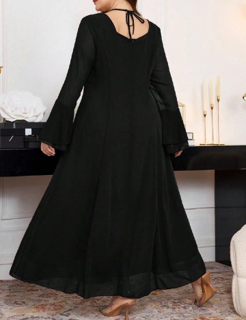 Rochie lunga SHEIN CURVE, negru