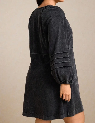 Rochie scurta SHEIN CURVE, gri