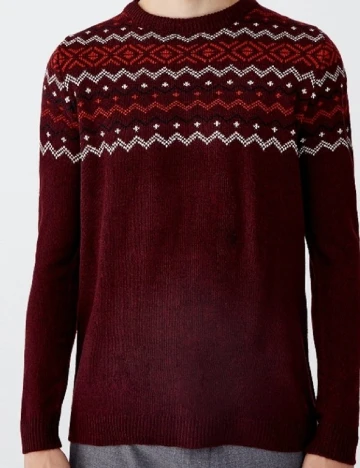 Pulover Pull&Bear, visiniu