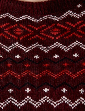 Pulover Pull&Bear, visiniu