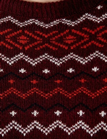 Pulover Pull&Bear, visiniu