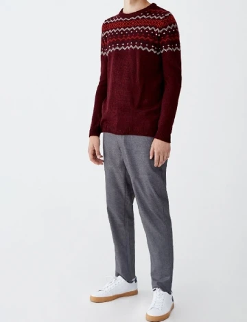 Pulover Pull&Bear, visiniu