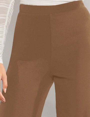 Pantaloni SHEIN, maro