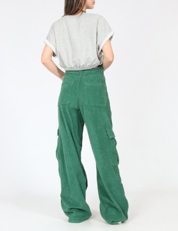 Pantaloni Bershka, verde
