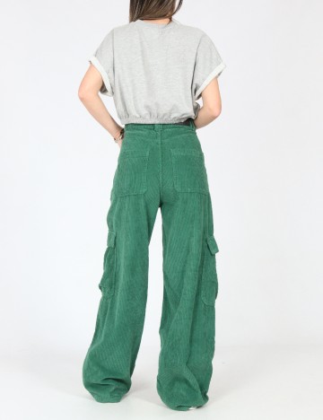Pantaloni Bershka, verde