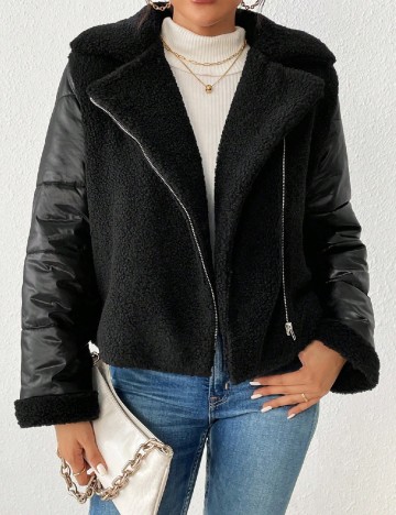 Geaca SHEIN, negru