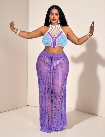 Compleu SHEIN CURVE, mix culori