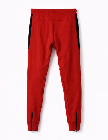 Pantaloni Pull&Bear, rosu