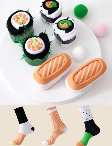 
						Set sosete 3 perechi SHEIN, mix culori