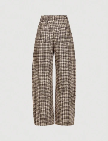 Pantaloni SHEIN, maro