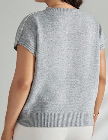 Bluza SHEIN CURVE, gri