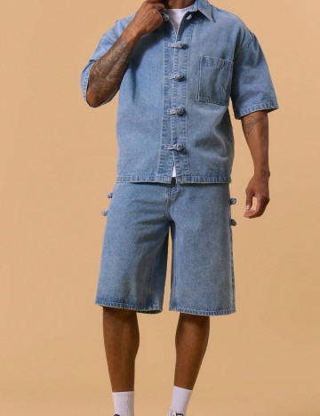 
						Camasa SHEIN, albastru