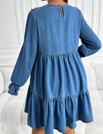 Rochie scurta SHEIN Maternity, albastru