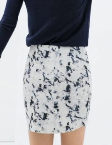 Fusta Zara, mix culori