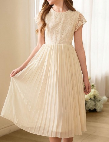 
						Rochie Shein Kids, crem