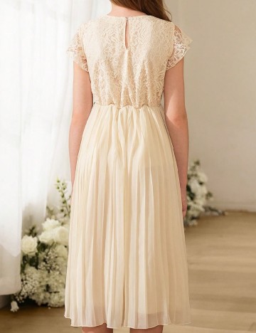 Rochie Shein Kids, crem