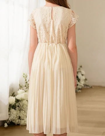 Rochie Shein Kids, crem