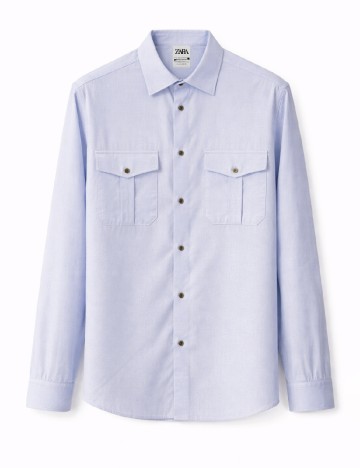 
						Camasa Zara, albastru