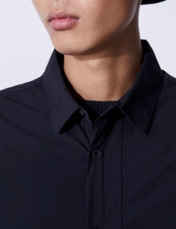 Camasa Zara, bleumarin