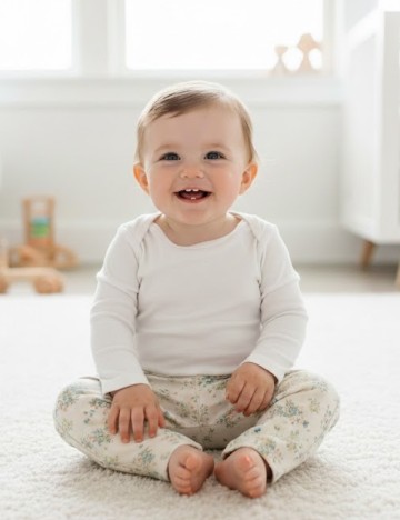 
						Pantaloni Zara, ecru