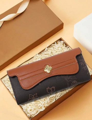 
						Portofel SHEIN, maro