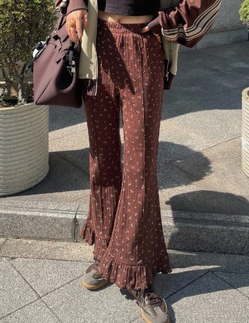 
						Pantaloni Friful, maro